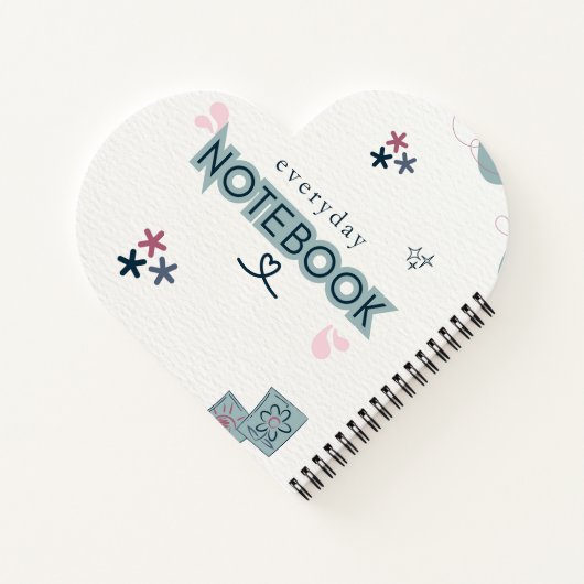 everyday love, notebook for daily notes notitieboek (Achterkant)