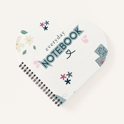 everyday love, notebook for daily notes notitieboek (Voorkant)