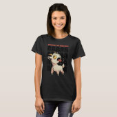 Everyday My Head Goes AAAAAH  Pun Screaming Goat 1 T-shirt (Voorkant volledig)