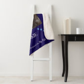 Everyday Pawprint Keepsake Sherpa Deken (In situ)