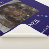 Everyday Pawprint Keepsake Sherpa Deken (3/4)