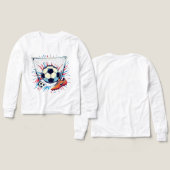 Everyday Soccer Vibes Sweatshirt (Voorkant /achterkant)