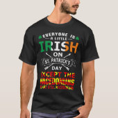 Everyone Irish Macedonians St Patrick Day T-shirt (Voorkant)