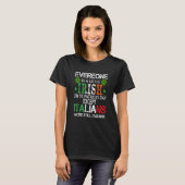 Everyone Is A Little Irish On St Patrick Day Excep T-shirt (Voorkant volledig)