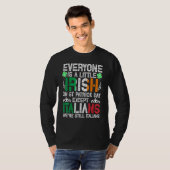 Everyone Is A Little Irish On St Patrick Day Excep T-shirt (Voorkant volledig)