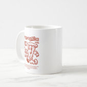 Everyone Loved Pizza time :-)  Koffiemok (Voorkant links)