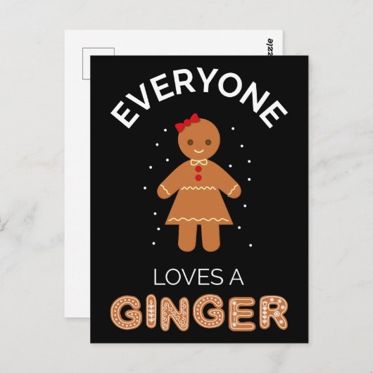 Everyone Loves A Ginger III Briefkaart (Voorkant / Achterkant)