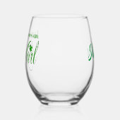 Everyone Loves an Irish Girl Wijnglas Zonder Voet (Links)