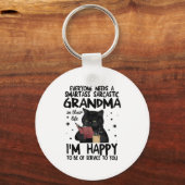 Everyone Needs A Smart Sarcastic Grandma In Their  Sleutelhanger (Voorkant)