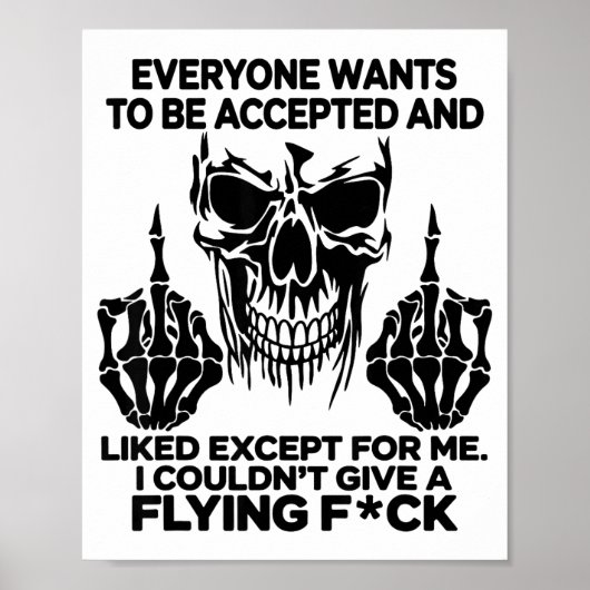 Everyone Wants To Be Accepted And Likes Except For Poster (Voorkant)