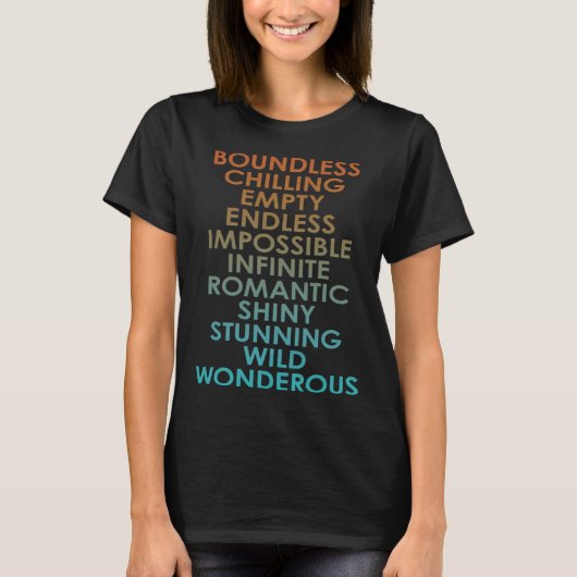 Everything and Anything  A Universe of Inspiration T-shirt (Voorkant)