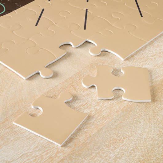 Everything Gets Better With Coffee Coffee Legpuzzel (Zijkant)