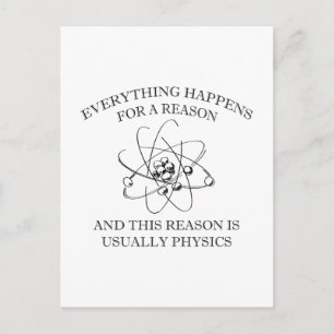 Everything Happens For A Reason Briefkaart