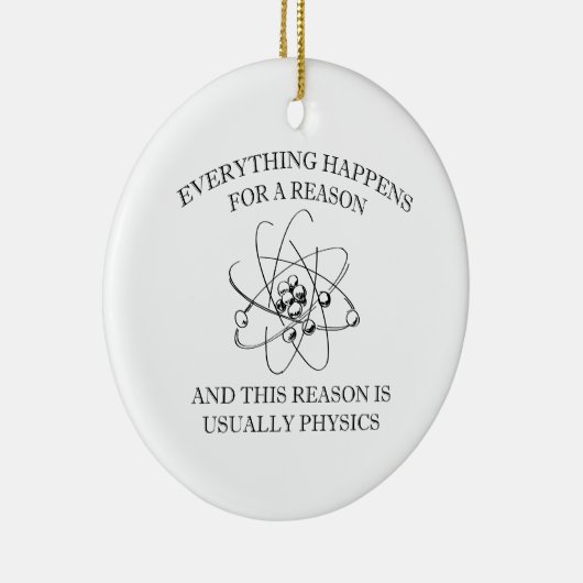 Everything Happens For A Reason Keramisch Ornament (Rechts)