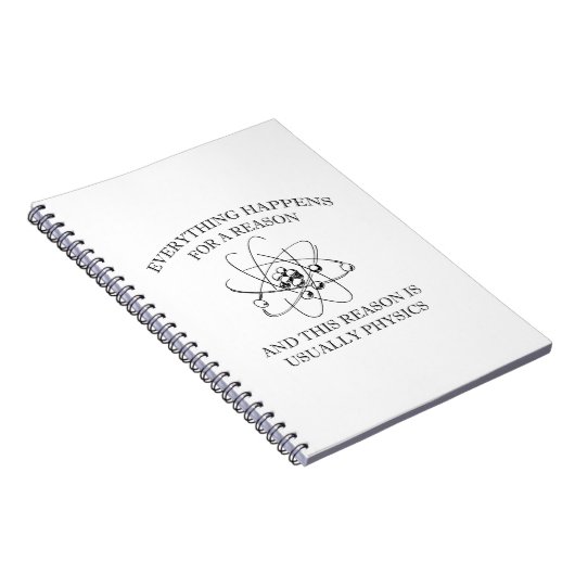 Everything Happens For A Reason Notitieboek (Rechterzijde)