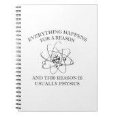 Everything Happens For A Reason Notitieboek (Voorkant)