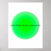 Everything I desire is already mine Poster (Voorkant)