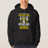 Everything in Moderation Except Bowling and Beer M Hoodie (Voorkant)