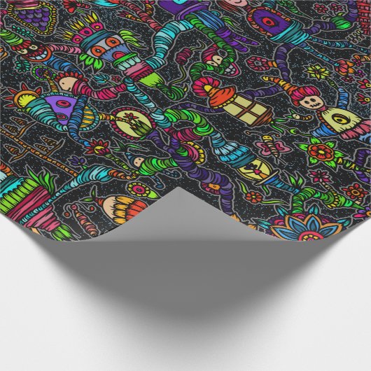 Everything is connected cadeaupapier (Hoek)