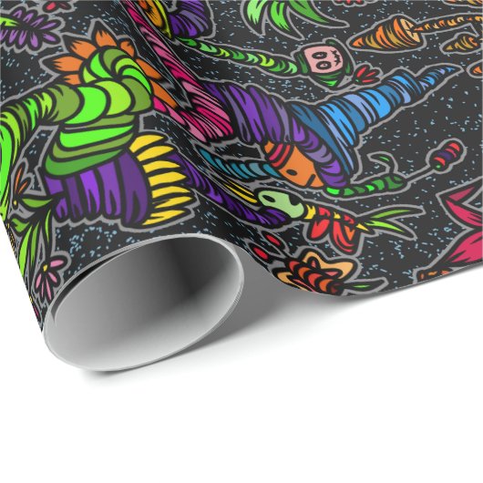 Everything is connected cadeaupapier (Rol Hoek)