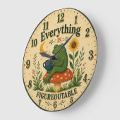 Everything Is Figureoutable Frog Grote Klok (Hoek)