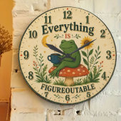 Everything Is Figureoutable Frog Grote Klok