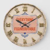 Everything Is Figureoutable Positive Motivation Grote Klok (Voorkant)