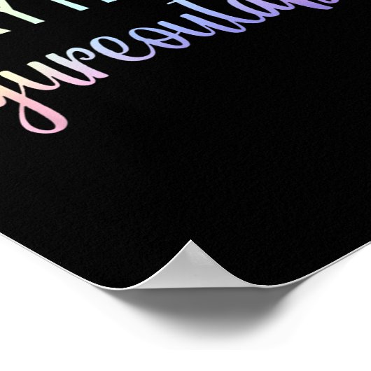 Everything Is Figureoutable Teacher Motivational - Poster (Hoek)