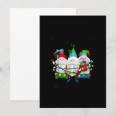 Everything Is Fine Lunch Lady Merry Christmas Xmas Kaart (Voorkant / Achterkant)