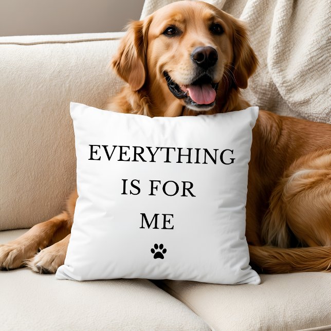 Everything Is For Me Throw Pillow Kussen (Creator heeft geüpload)
