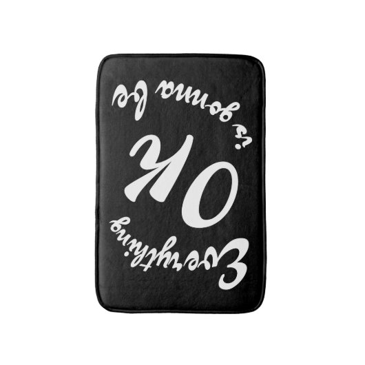 Everything is gonna be ok badmat (Voorkant Verticaal)