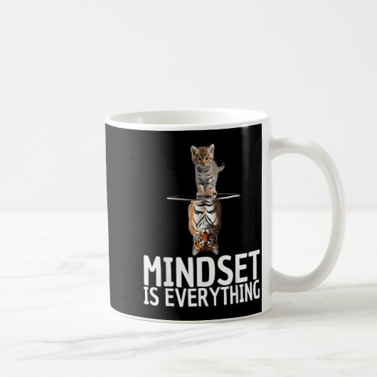 Everything Is Mindset Insrational Mind Motivationa Koffiemok (Rechts)