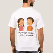 Everything is Possible  T-shirt (Achterkant)