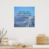 Everything is possible Tomorrow Poster (Keuken)