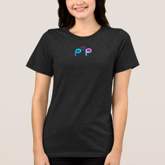 Everything Pickle Peace Tri-Blend Shirt (Voorkant)
