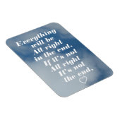 Everything will be all right in the end magnet 2 magneet (Rechterzijde)