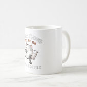 Everything Will Be OK with Coffee Cat Koffiemok (Voorkant rechts)