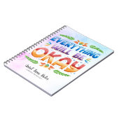 Everything Will Be Okay | Monogram Quiet Time Notitieboek (Linkerzijde)