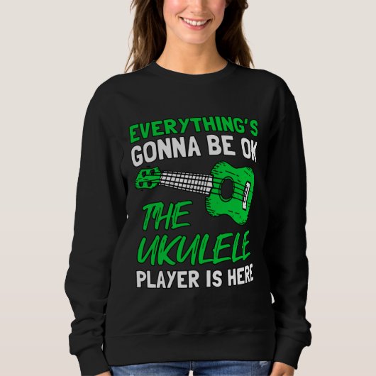 Everything's Gonna Be OK The Ukulele Player Is Her Trui (Voorkant)
