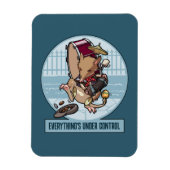 Everything's Under Control Bandicoot Eénmansband Magneet (Verticaal)
