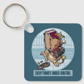Everything's Under Control Bandicoot Eénmansband Sleutelhanger (Voorkant)