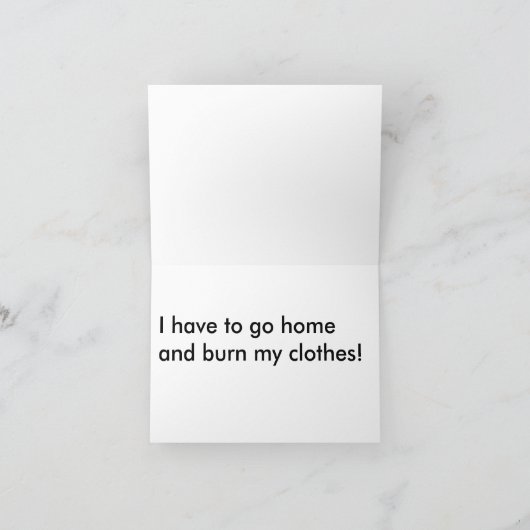 Everytime raken wij… feestdagen kaart (Binnen)