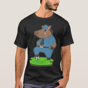 Everzwijn Cop Voetbal Politie T-shirt