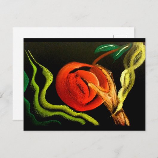 Eve's appel briefkaart (Voorkant / Achterkant)