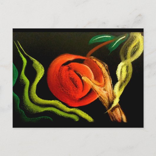 Eve's appel briefkaart (Voorkant)