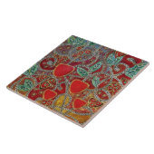 "Eve's Apples" (schilderij) Tegeltje (Zijkant)