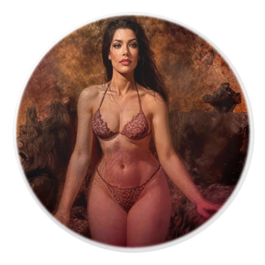 Eve's Purgatory knob Keramische Knop (Voorkant)