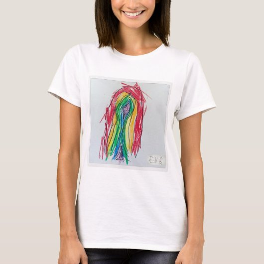Eve's regenboogT-shirt T-shirt (Voorkant)