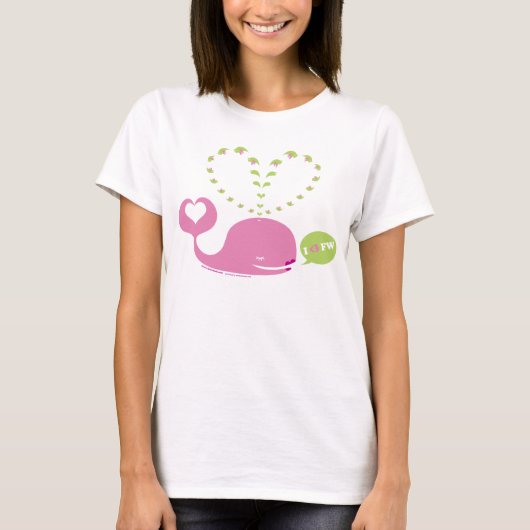 EveWhale-dames Baby Doll T-shirt (Voorkant)