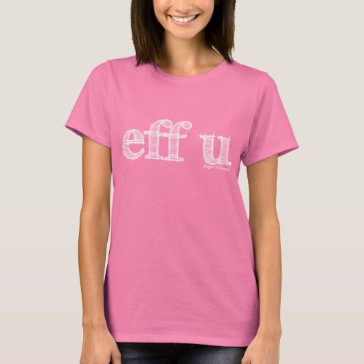 evf u wit t-shirt (Voorkant)
